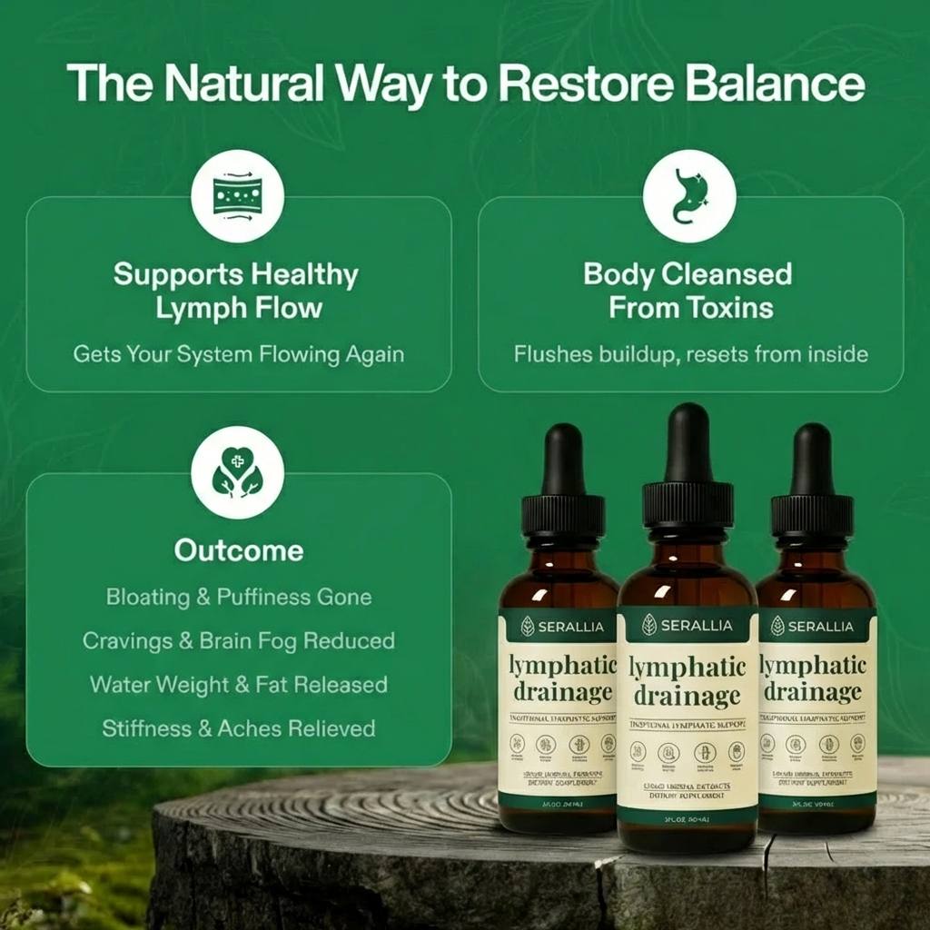 Serallia Lymphatic Drainage Drops